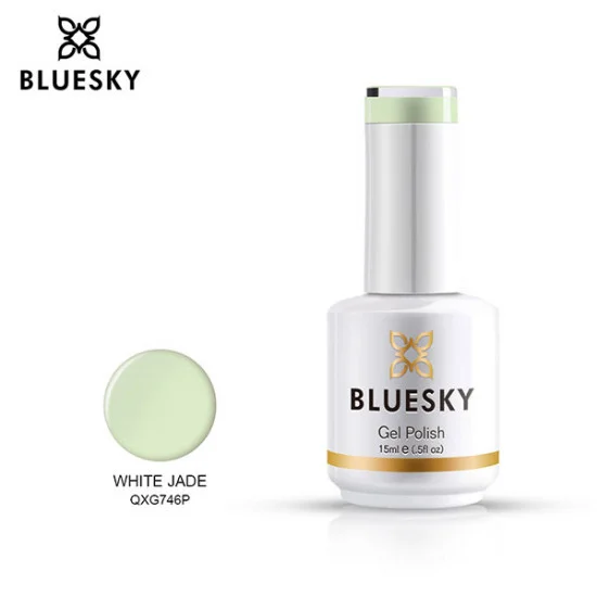 Φωτογραφία προϊόντος: Bluesky Hμιμόνιμο Bερνίκι QXG746P White Jade 15ml