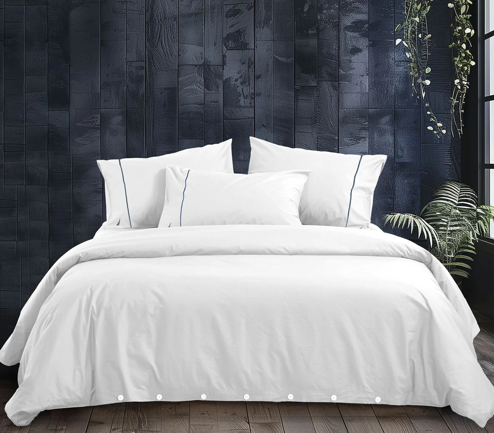 Φωτογραφία προϊόντος: Nautica Nef-Nef Homeware ΠΑΠΛΩΜΑΤΟΘΗΚΗ ΒΑΜΒ.NAU WAVE SOLID ΣΕΤ Υ/ΠΛΗ WHITE