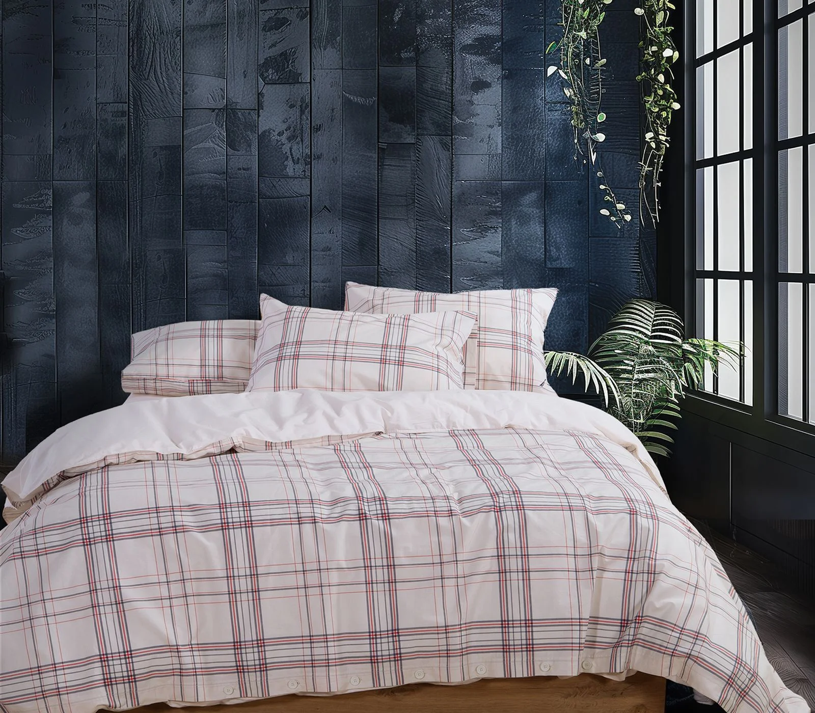 Φωτογραφία προϊόντος: Nautica Nef-Nef Homeware ΣΕΝΤΟΝΙ ΒΑΜΒ.NAU NAVIGATE ΣΕΤ KING SIZE ECRU