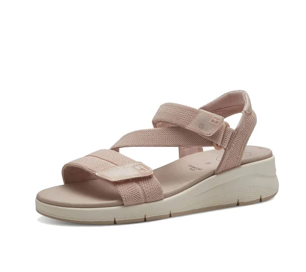 Φωτογραφία προϊόντος: Tamaris Comfort 8-88712-42-521 Vegan Γυναικεία Σανδάλια σε Ροζ Χρώμα