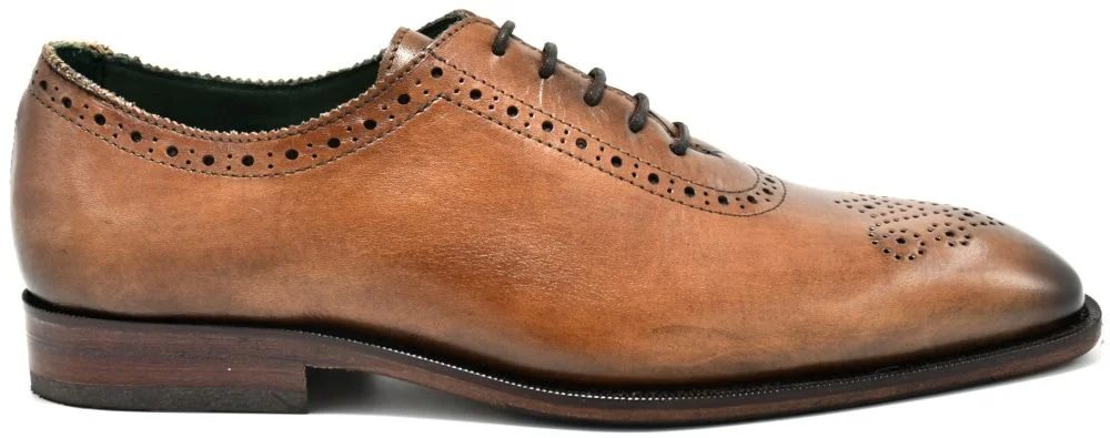 Φωτογραφία προϊόντος: Oxfords Ανδρικά παπούτσια Exceed 15437 σε καφέ δέρμα
