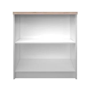 Φωτογραφία προϊόντος: AlphaB2B Βιβλιοθήκη Reg 80x33x85cm Λευκή-Σονόμα Χαμηλή