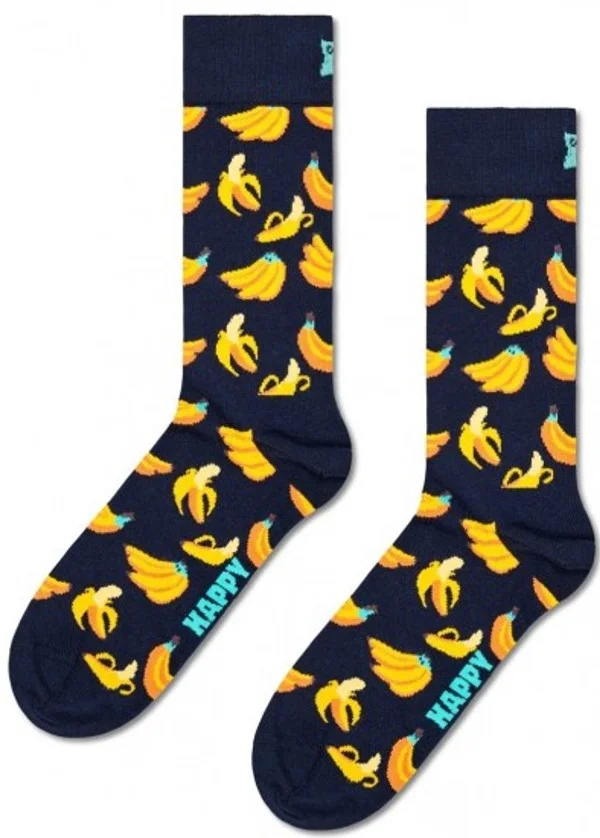 Φωτογραφία προϊόντος: Happy Socks Κάλτσες με σχέδιο μπανάνες Banana BAN01-6550