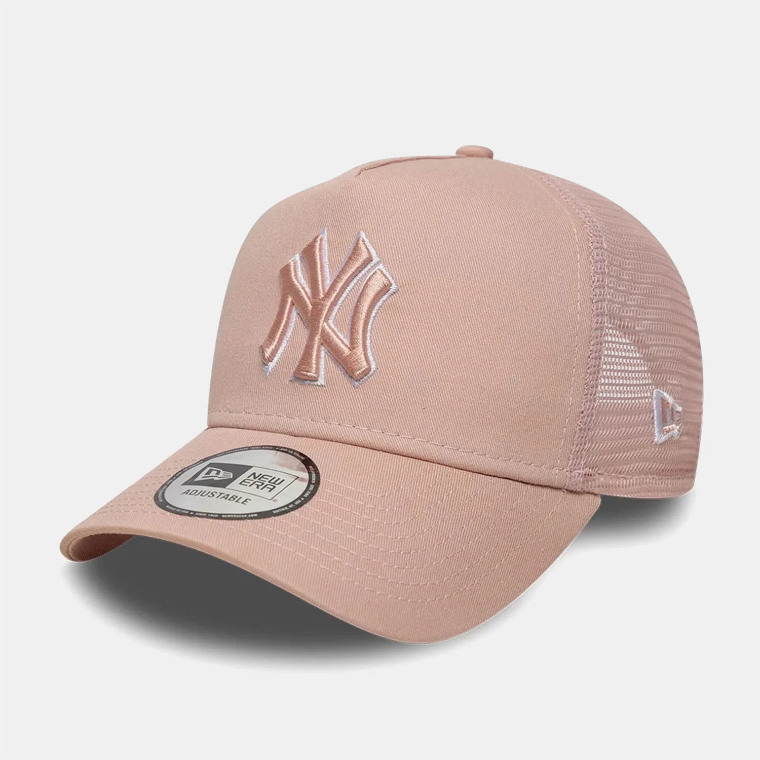 Φωτογραφία προϊόντος: NEW ERA NEW YORK YANKEES MLB OUTLINE 9FORTY E-FRAME TRUCKER ADJUSTABLE CAP ΡΟΖ