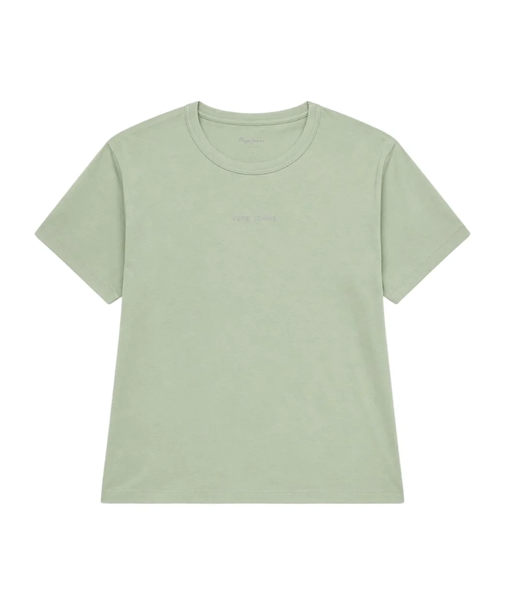 Φωτογραφία προϊόντος: Pepe Jeans - Γυναικείο T-Shirt Mia C Neck Regular Fit PM5000167-610 Πράσινο