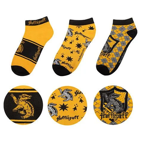 Φωτογραφία προϊόντος: Cinereplicas Harry Potter Ankle Socks 3-Pack Hufflepuff