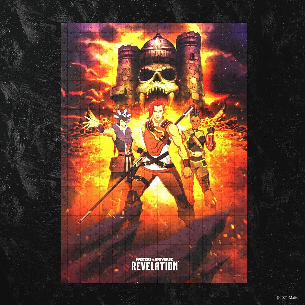 Φωτογραφία προϊόντος: heo Games Masters of the Universe: Revelation™ Jigsaw Puzzle Teela's Journey (1000 pieces)