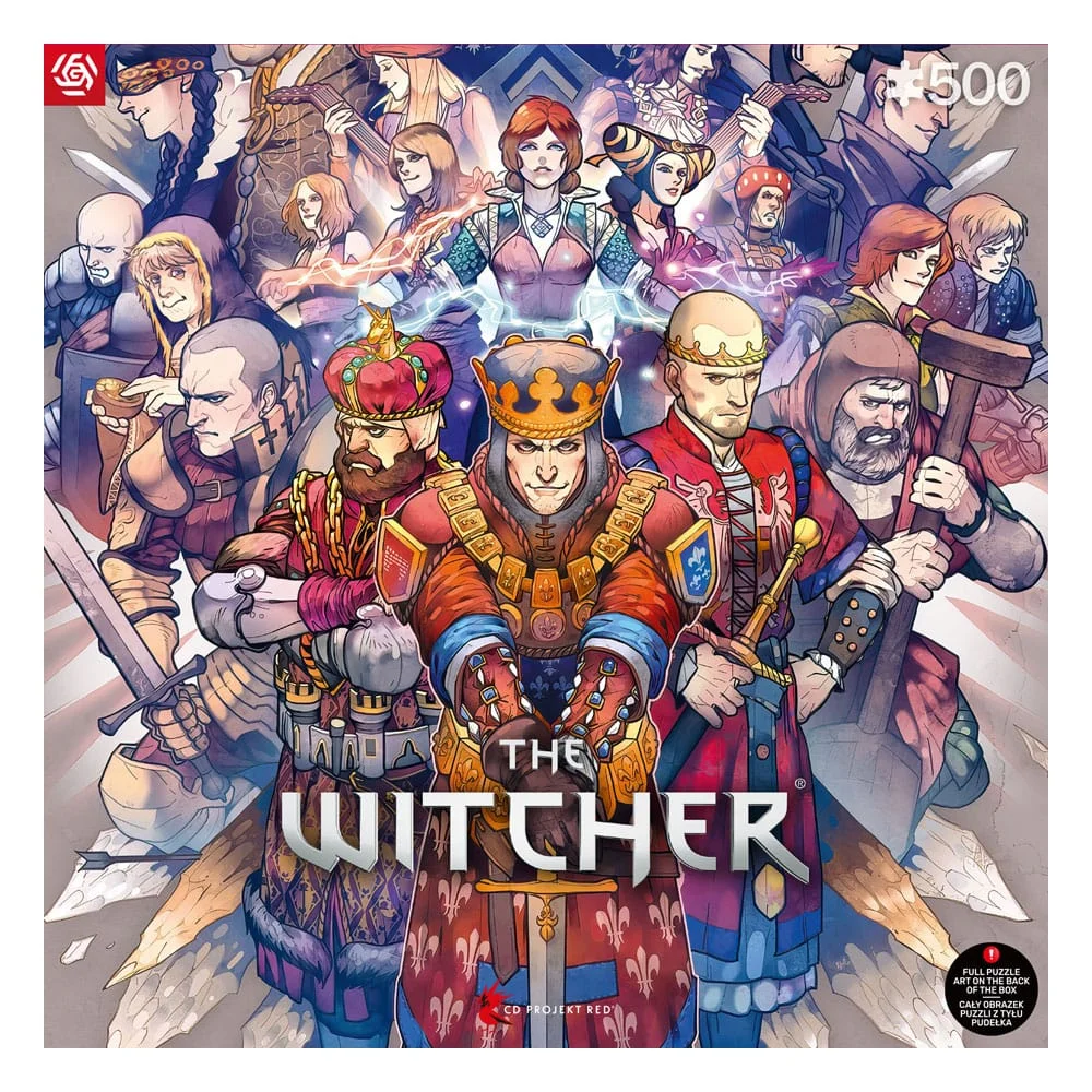 Φωτογραφία προϊόντος: Good Loot The Witcher Gaming Puzzle Northern Realms (500 pieces)