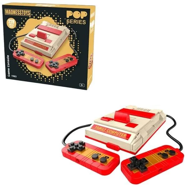 Φωτογραφία προϊόντος: MadnessToys Σετ Τουβλάκια Pop Series - Game Console 1983 Construction Kit 228 κομμάτια