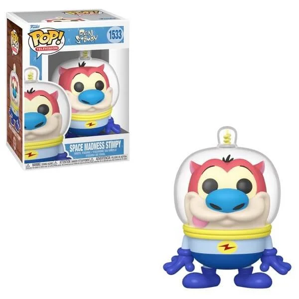 Φωτογραφία προϊόντος: Funko POP Television The Ren & Stimpy Show - Space Madness Stimpy 1533 Vinyl Figure