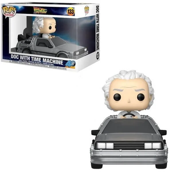 Φωτογραφία προϊόντος: Funko POP Rides Back to the Future 40th Anniversary - Doc with Time Machine 133 Vinyl Figure