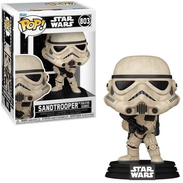 Φωτογραφία προϊόντος: Funko POP Movies Star Wars - Sandtrooper (Deleted Scenes) 803 Bobble-Head