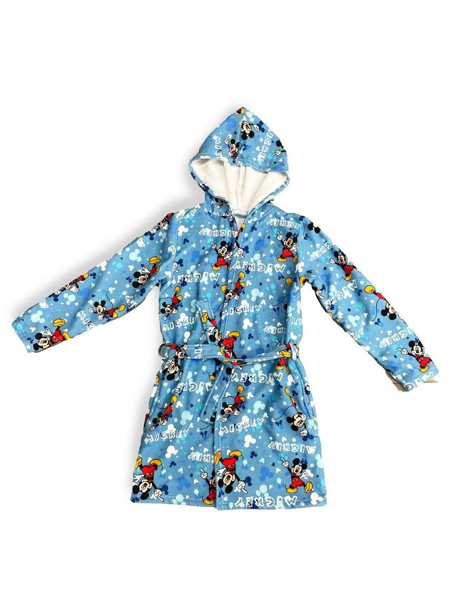 Φωτογραφία προϊόντος: DIMcol Μπουρνούζι Disney Home Mickey Sky Blue 100% Microfiber Sky Blue