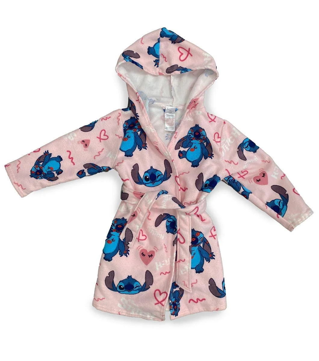 Φωτογραφία προϊόντος: DIMcol Μπουρνούζι Disney Home Lilo & Stitch Pink 100% Microfiber Pink