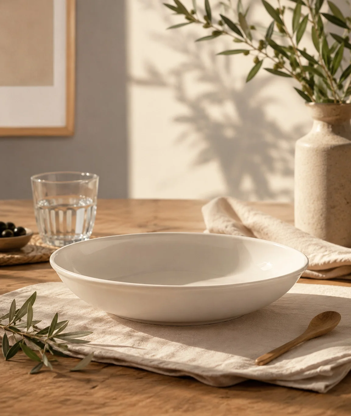 Φωτογραφία προϊόντος: Rinart Porcelain Μπολ Σαλάτας Πορσελάνης New Bone Valencia 28cm