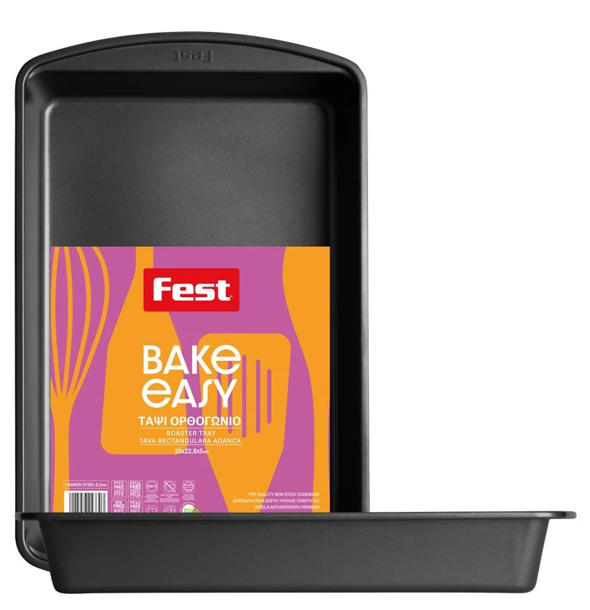 Φωτογραφία προϊόντος: Fest Easy Bake Ταψί Ορθογώνιο Αντικολλητικό 33Χ22,8Χ5cm