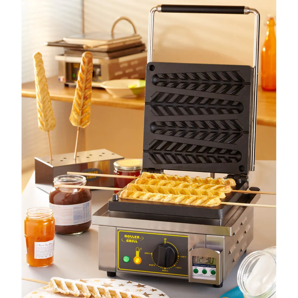 Φωτογραφία προϊόντος: Συσκευή για βάφλες ROLLER GRILL GES23 4 corn sticks