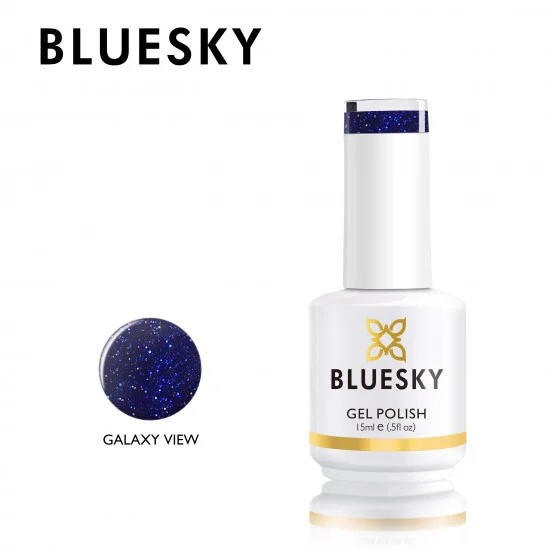Φωτογραφία προϊόντος: Bluesky Hμιμόνιμο Bερνίκι AW1924 Galaxy View 15ml