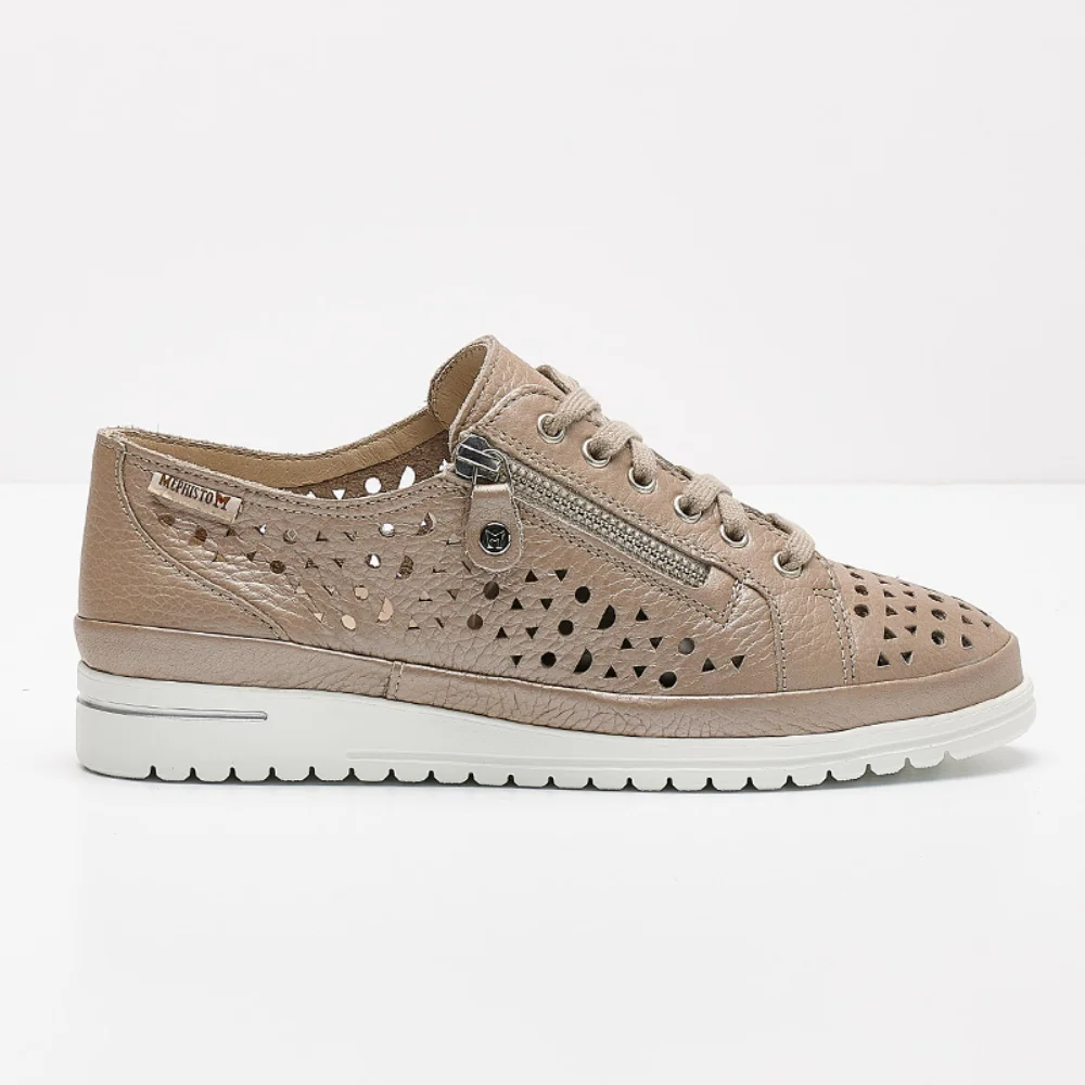 Φωτογραφία προϊόντος: Mephisto Sneakers Γυναικείο δέρμα Γκρί MEP/JUNE PERF PEWTER