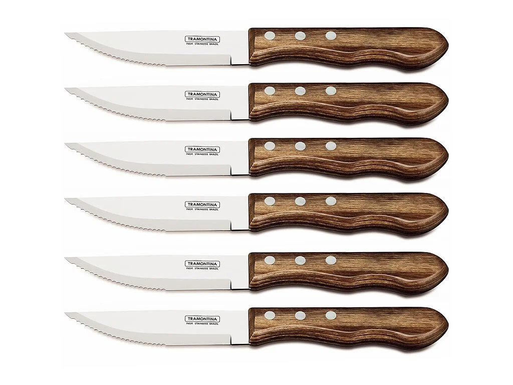 Φωτογραφία προϊόντος: Tramontina Μαχαίρια Churrasco Jumbo 6Τμχ. 24cm