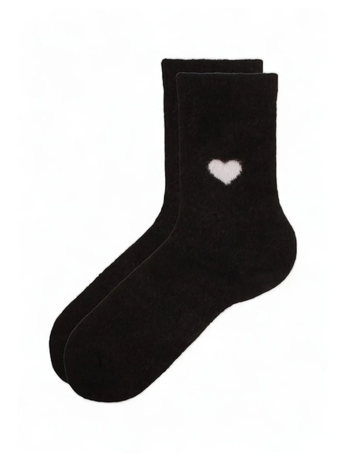 Φωτογραφία προϊόντος: SOMA SOCKS ΓΥΝΑΙΚΕΙΑ ΚΑΛΤΣΑ ΜΑΛΛΙΝΗ ΖΕΣΤΗ ΜΑΛΑΚΗ ONE SIZE SOMA SOFTWOOL HEART SMW01 - ΜΑΥΡΗ
