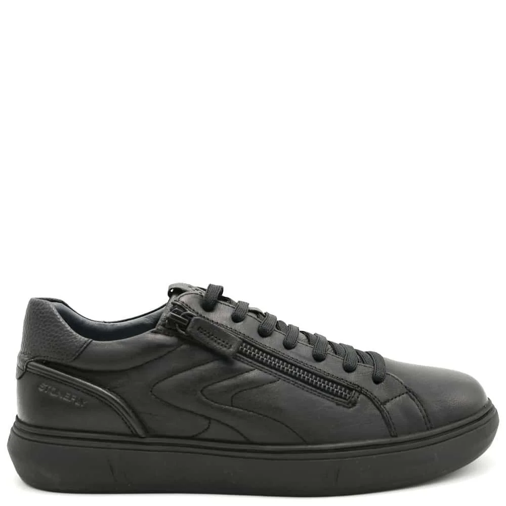 Φωτογραφία προϊόντος: Sneakers Ανδρικά Stonefly 219832 000 Rapid 18 σε μαύρο δέρμα
