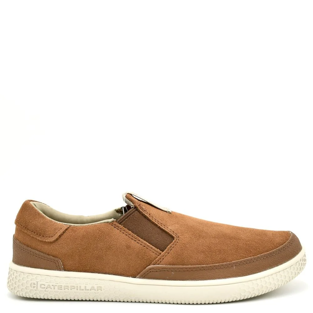 Φωτογραφία προϊόντος: Loafers Ανδρικά Caterpillar P111224 Pause Sport Slip On σε καφέ δέρμα σουέτ