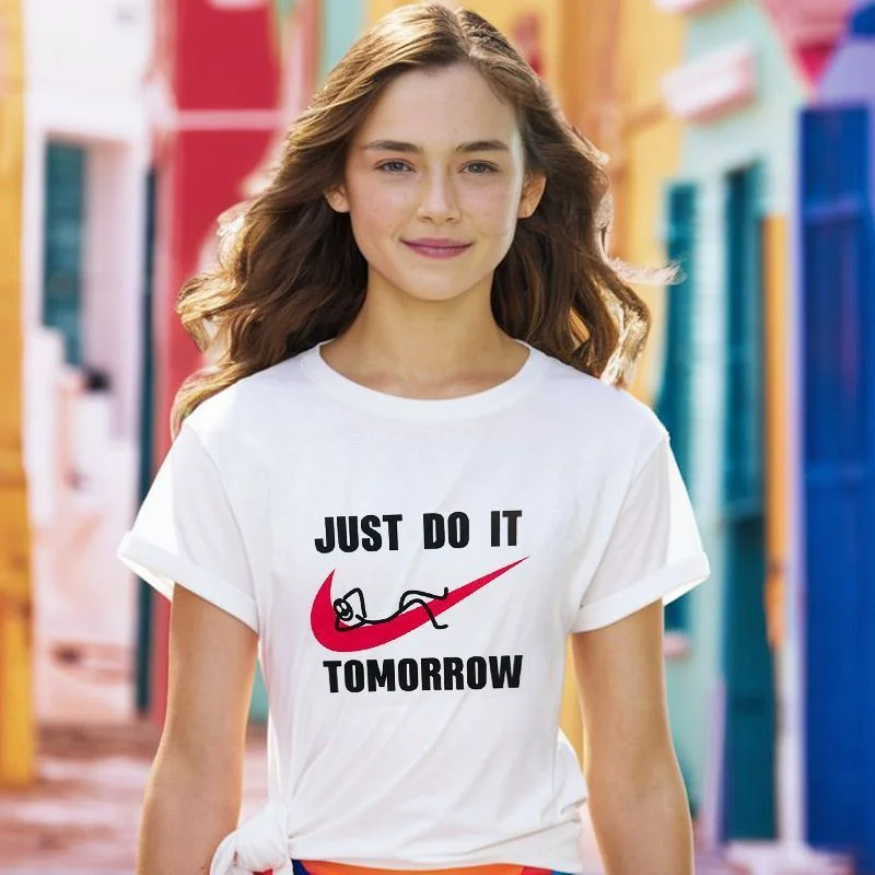 Φωτογραφία προϊόντος: Prime T-Shirt Γυναικείο με σχέδιο Just Do It 7261