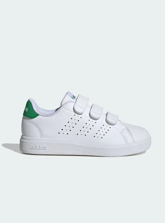 Φωτογραφία προϊόντος: Παιδικά Παπούτσια Adidas Advantage Base 2.0 Green (Μεγέθη 28-35) ΛΕΥΚΟ