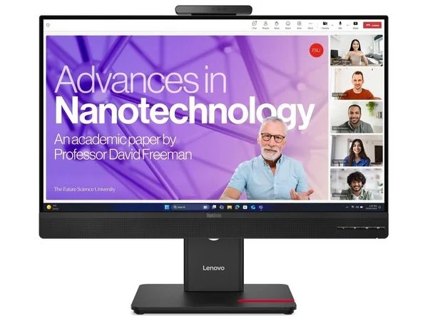 Φωτογραφία προϊόντος: LENOVO Monitor ThinkVision T24-4v 23.8'' FHD IPS, HDMi, Display Port,USB-C,VGA, Height adjustable,Camera,Speakers, 3YearsW