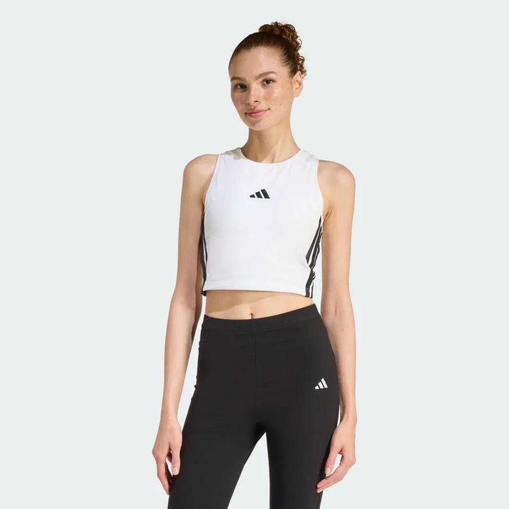 Φωτογραφία προϊόντος: adidas Sportswear Essentials 3-Stripes Padded Γυναικείο Αμάνικο T-Shirt ΛΕΥΚΟ