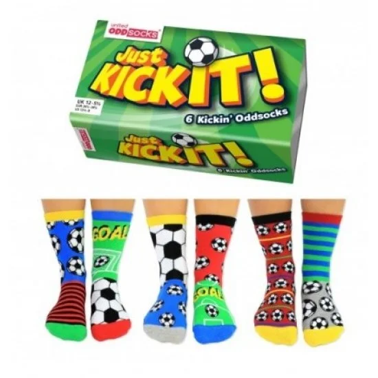 Φωτογραφία προϊόντος: United OddSocks 'Just Kick It' Παιδικές Κάλτσες 6 Διαφορετικά Σχέδια (No 30.5-38.5)