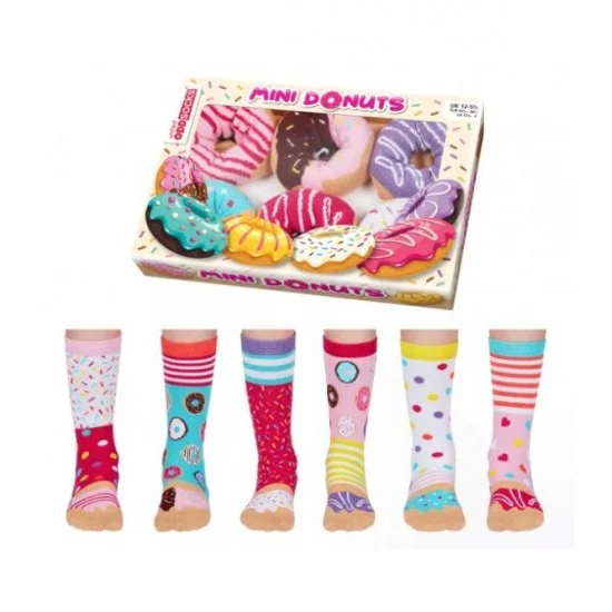 Φωτογραφία προϊόντος: United OddSocks 'Mini Donuts' Παιδικές Κάλτσες 6 Διαφορετικά Σχέδια (No 30.5-38.5)