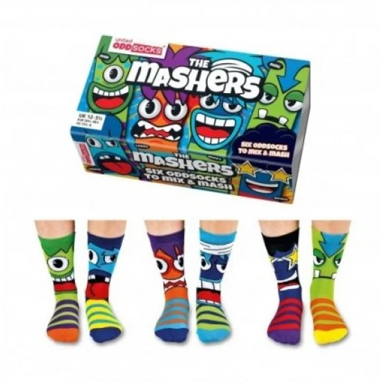 Φωτογραφία προϊόντος: United OddSocks 'The Mashers' Παιδικές Κάλτσες 6 Διαφορετικά Σχέδια (No 30.5-38.5)