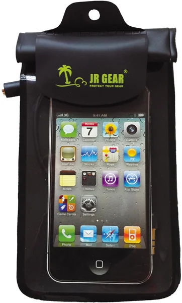 Φωτογραφία προϊόντος: Jr Gear Στεγανή Θήκη iPhone 5 με Ακουστικά Μαύρη