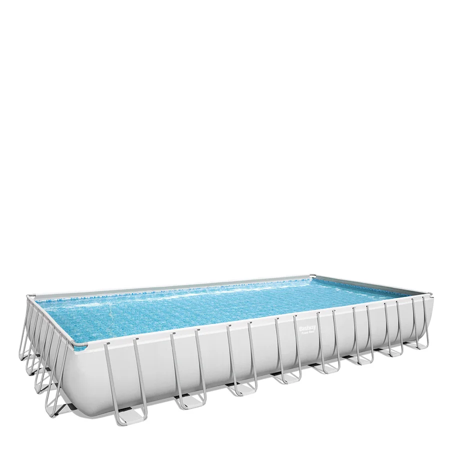 Φωτογραφία προϊόντος: Πισίνα BESTWAY POWER STEEL RECTANGULAR FRAME POOL 9.56x4.88x1.32m