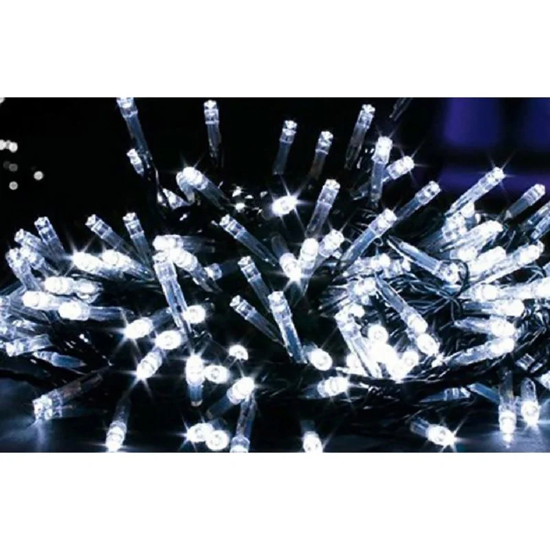 Φωτογραφία προϊόντος: OEM 600 Led Με Πρόγραμμα Πράσινο Καλώδιο Λευκό Led IP44 31V