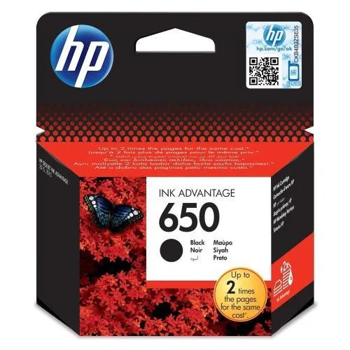 Φωτογραφία προϊόντος: Hewlett Packard Μελάνι HP Inkjet No.650 CZ101AE Μαύρο N58804