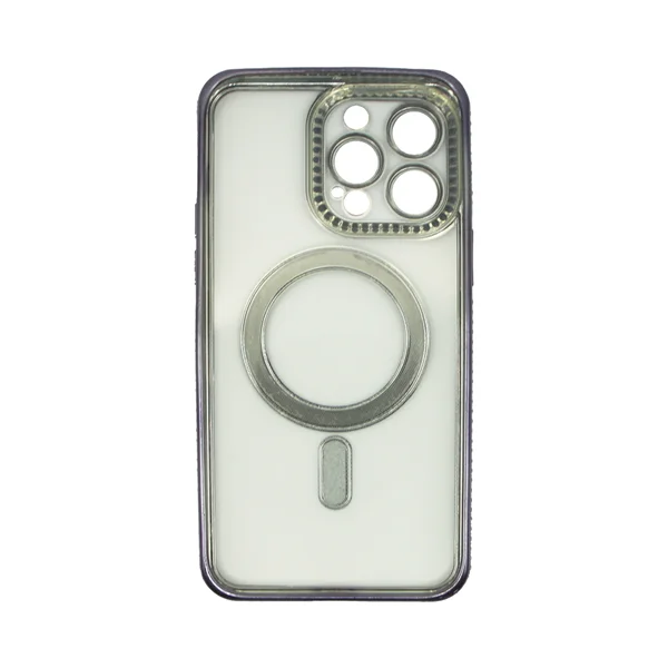 Φωτογραφία προϊόντος: Vivid Magsafe Strass and Glitter Case Apple iPhone 15 Pro Max Purple