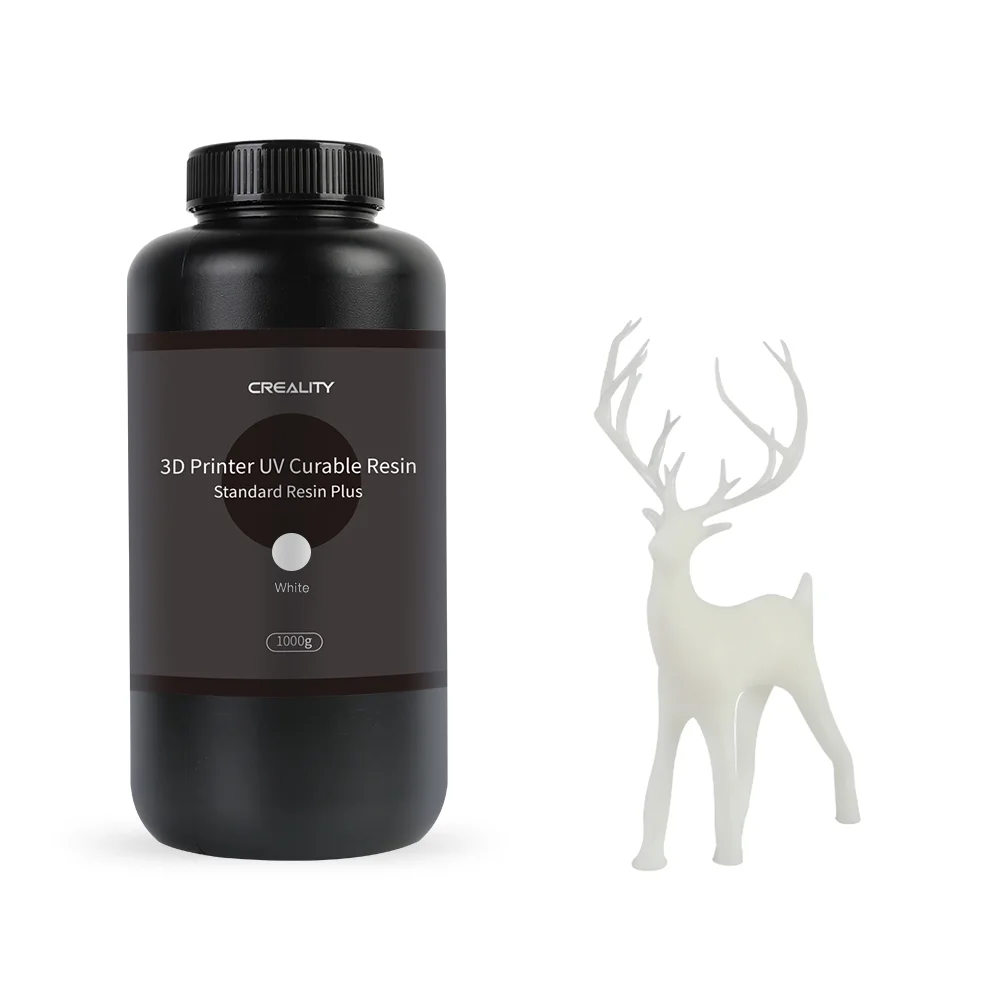 Φωτογραφία προϊόντος: CREALITY Resin Plus White, 1kg Standard Rigid Resin Plus for 3D Printers (3302020085)
