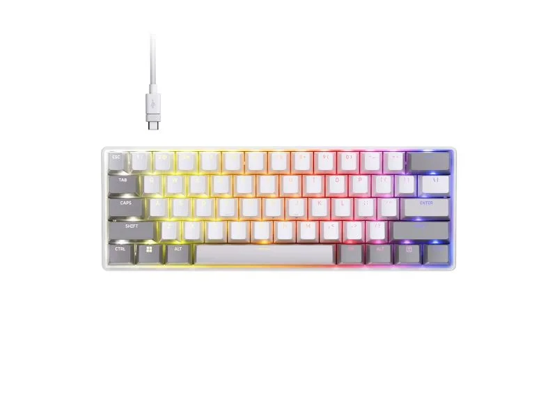 Φωτογραφία προϊόντος: CORSAIR Keyboard Clipper PRO Mini 60% White - CH-979111J-NA