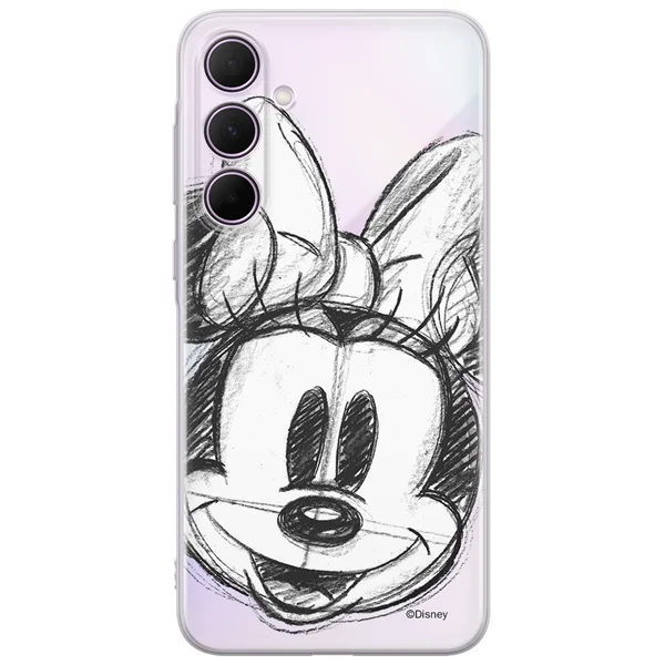 Φωτογραφία προϊόντος: Disney Case Samsung Galaxy A35 5G Minnie Partial Print Sketch Transparent
