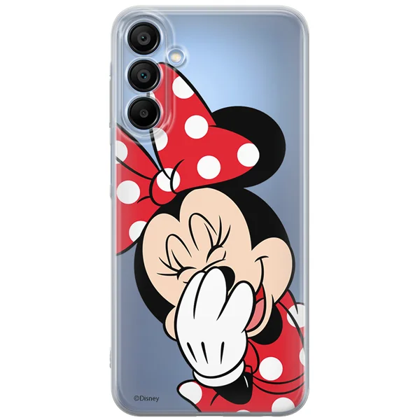 Φωτογραφία προϊόντος: Disney Case Samsung Galaxy A15 4G/5G Minnie Partial Print Smiley Transparent