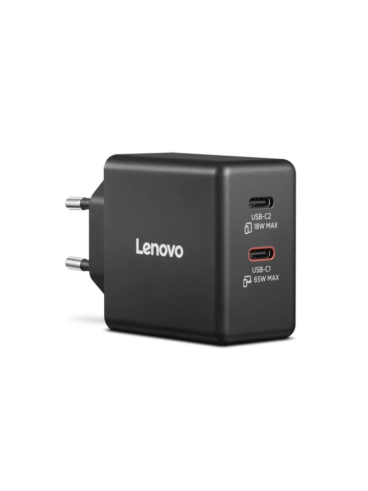 Φωτογραφία προϊόντος: LENOVO Dual USB-C 65W GaN Charger