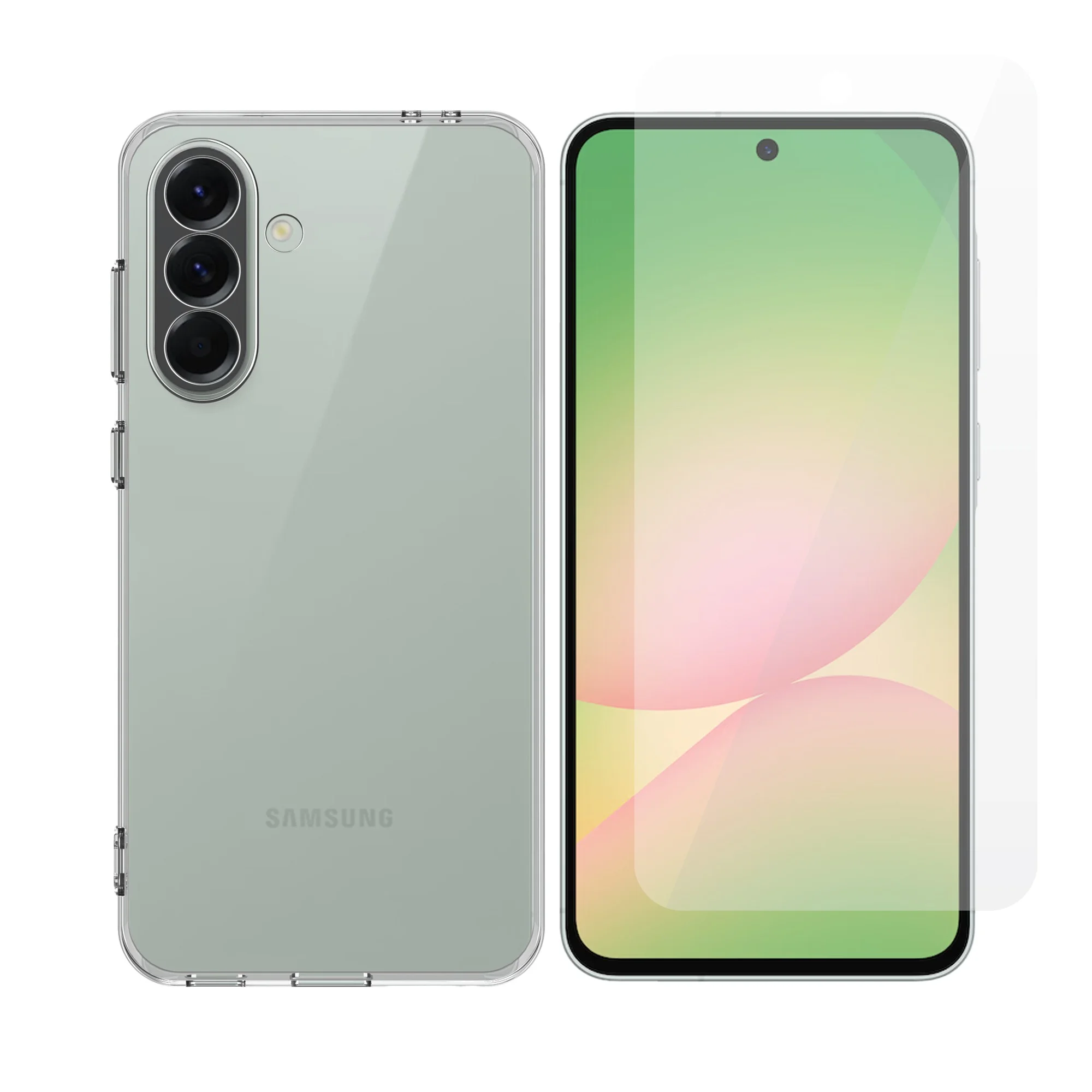 Φωτογραφία προϊόντος: Vivid Set Clear TPU Case + Tempered Glass Samsung Galaxy A57