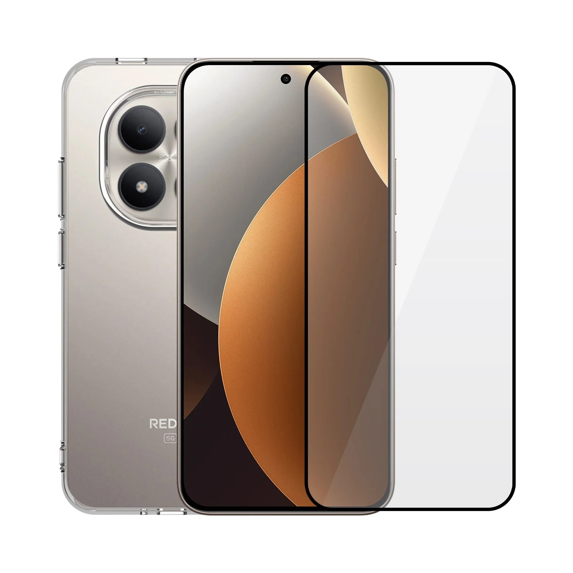 Φωτογραφία προϊόντος: Vivid Set TPU Case + Full Face Tempered Glass Redmi Note 15 Pro 5G
