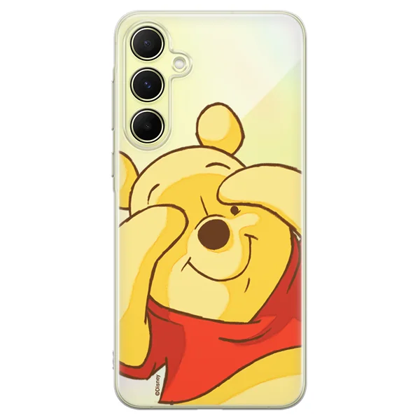 Φωτογραφία προϊόντος: Disney Case Samsung Galaxy A55 5G Winnie the Pooh Partial Print Hiding Transparent