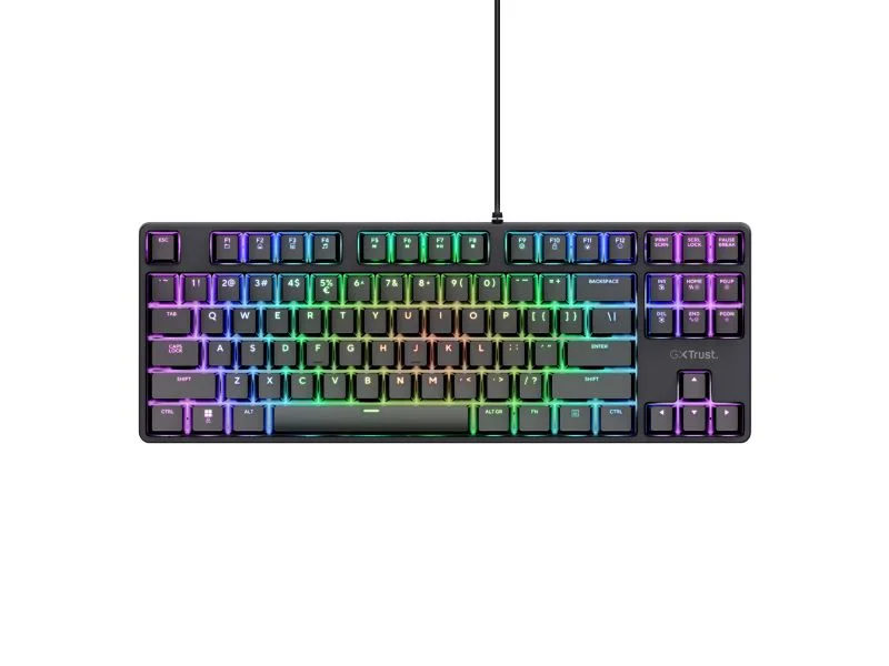 Φωτογραφία προϊόντος: Trust GXT864 Cada TKL Gaming Keyboard US - 25724