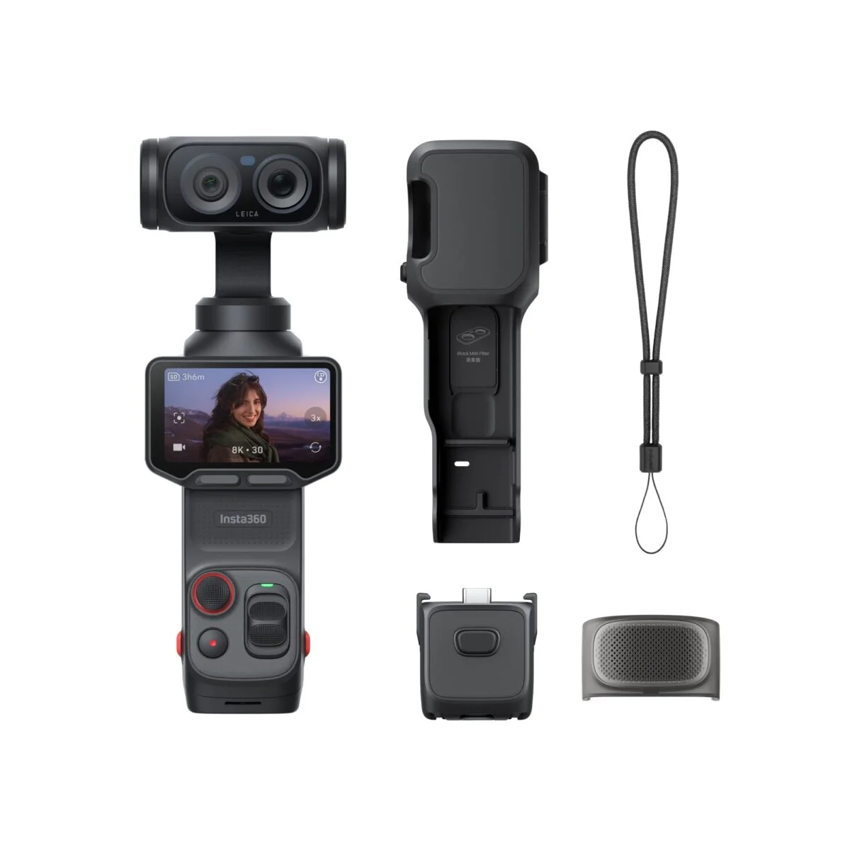 Φωτογραφία προϊόντος: Insta360 Luna Ultra Standard Bundle Black - 1-Inch 8K Leica Sensor, Dual Lens, Triple AI Chip, OLED