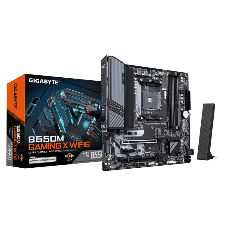 Φωτογραφία προϊόντος: GIGABYTE MOTHERBOARD B550M GAMING X WIFI6,AM4,MATX